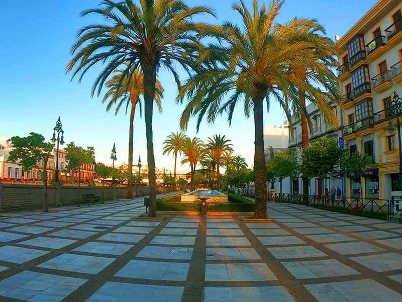 Chiclana-Cabana-Parking-Blue Чиклана-де-ла-Фронтера Экстерьер фото